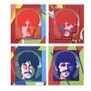 Image 1 : The Beatles - "Sea of Science Experience" Set of 4 Limited Edition on Gallery Wrapped Canvas, Number