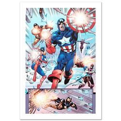 "Last Hero Standing #1" Limited Edition Giclee on Canvas by Patrick Olliffe and Marvel Comics. Numbe
