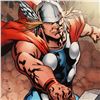 Image 2 : "Wolverine Avengers Origins: Thor #1 & The X-Men #2" Extremely Limited Edition Giclee on Canvas (29"