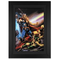"Thor: First Thunder #5" Extremely Limited Edition Giclee on Canvas (25" x 34") by Jay Anacleto and 