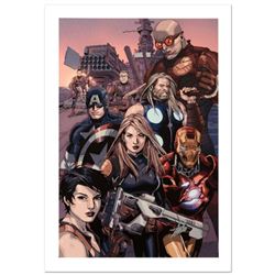 "Ultimate Avengers vs. New Ultimates #2" Limited Edition Giclee on Canvas by Leinil Francis Yu and M