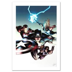 "Ultimate Avengers vs. New Ultimates #2" Limited Edition Giclee on Canvas by Leinil Francis Yu and M