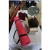 Image 1 : FLEXIBLE NECK BEAUTY MIRROR, HANDBAG, YOGA MAT W/ STAINZ-R-OUT JAWS