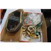 Image 1 : BOX OF JEWELLERY AND JEWELLERY CASE