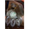 Image 2 : GLASS CANISTERS AND DISHES