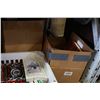 Image 2 : TOTE OF HARDCOVER BOOKS AND 2 BOXES OF SOFT COVER BOOKS