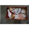 Image 8 : 5 TRAYS OF PORCELAIN DOLLS