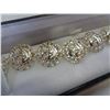 Image 2 : STERLING SILVER "SMILING SUN" BRACELET - RETAIL $440