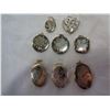 Image 2 : 8 STERLING SILVER LOCKETS