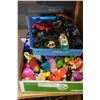 Image 1 : 2 TRAYS OF KIDS TOYS - SOME VINTAGE
