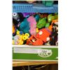 Image 2 : 2 TRAYS OF KIDS TOYS - SOME VINTAGE