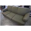 Image 2 : GREEN FABRIC 3 SEATER COUCH