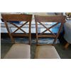 Image 2 : 2 MODERN DINING CHAIRS