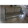 Image 2 : CAST IRON GARDEN BENCH