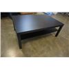 Image 1 : BLACK IKEA COFFEE TABLE