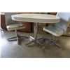 Image 2 : RETRO DINING TABLE W/ 2 CHAIRS