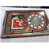 Image 1 : VINTAGE 7UP MIRRORED CLOCK