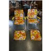 Image 1 : PAIR OF RETRO ALUMINUM FOLDING PATIO CHAIRS WITH EXTRA ORIGINAL CUSHIONS