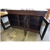 Image 2 : ANTIQUE 3 GLASS DOOR SIDE BOARD W/ SHELVES