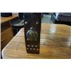 Image 2 : ANTIQUE CAMEL STOOL AND EGYPT DECALS