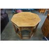 Image 1 : HIGHLY CARVED WOOD SIDE TABLE