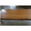 Image 2 : VINTAGE FRENCH PROVINCIAL GLASS TOP COFFEE TABLE
