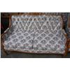 Image 2 : 3 PIECE FRENCH PROVINCIAL SOFA SET
