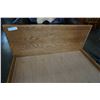 Image 2 : SINGLE SIZE OAK CAPTAINS BEDFRAME W/ DRAWERS