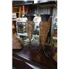Image 2 : LOT OF WICKER WALL POCKETS, AND STANDS