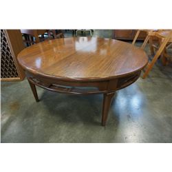VINTAGE HEIRLOOM FURNITURE CANADA ROUND COFFEE TABLE