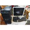 Image 1 : THERMALTAKE TOWER COMPUTER W/ SONY MONITOR AND KEYBOARD, WORKING AND RESET WITH WINDOWS 10