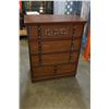 Image 2 : VINTAGE 4 DRAWER HIGHBOY DRESSER