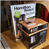 Image 1 : HAMILTON BEACH 12-CUP COFFEE MAKER AND RUSSELL KNOBS VARIABLE TEMP KETTLE - AS NEW IN BOX