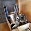 Image 2 : BOX OF RING SIZERS AND MORE AND BOX OF JEWELLERY CORD