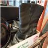 Image 2 : MOTORCYCLE HELMET AND DERANGO SIZE 13 LEATHER BOOTS