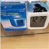 Image 2 : NEW FORT NIGHT LED GLOW IN THE DARK ALARM CLOCK - RETAIL $29.99
