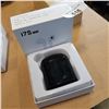 Image 1 : NEW I7S BLUETOOTH EAR BUDS, BLACK W/ CHARGING CASE - RETAIL $79