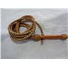 Image 1 : TAN LEATHER BULL WHIP
