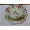 Image 1 : HAND PAINTED BOWL AND SERVING PLATTER