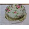 Image 1 : HAND PAINTED BOWL AND SERVING PLATTER