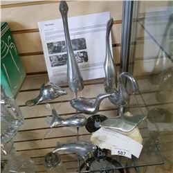 LOT OF ALUMINUM FIGURES