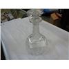 Image 1 : ANTIQUE PRESSED GLASS DECANTER
