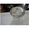 Image 2 : ANTIQUE PRESSED GLASS DECANTER
