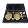 Image 1 : VINTAGE BRASS SCALE IN CASE