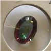 Image 2 : Huge 9.90 Carat Mystic Topaz Oval Cut Tested Natural