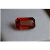 Image 1 : Natural Vivid Orange Sapphire 2.36 Carats - VVS