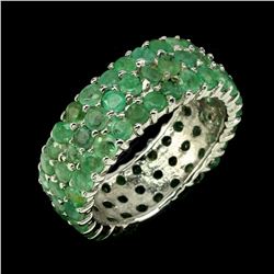 Natural Columbian Emerald 27.95 Ct Ring