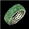 Image 1 : Natural Columbian Emerald 27.95 Ct Ring
