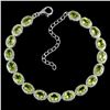 Image 1 : NATURAL AAA GREEN PERIDOT 58 Cts  Bracelet