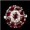 Image 1 : Natural Top Blood Red Ruby Ring